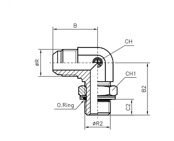 TN514-JIC 1.1/16"-R1"