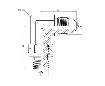 TN514-JIC 3/4"-М18х1,5