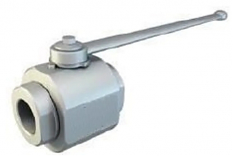 Кран двухходовой  BSPP 2'' 350 bar DN40 (круглая форма)