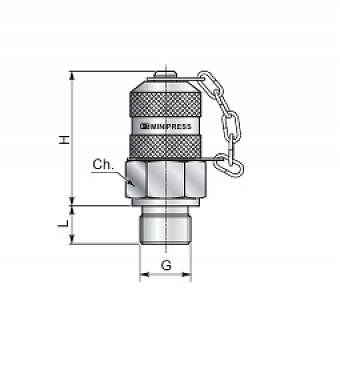 Точка измерения давления M14x1,5-M16x1,5