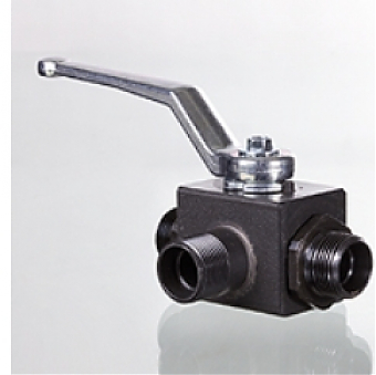 Кран шаровый трехходовой KHB3K-N Z 60-M27