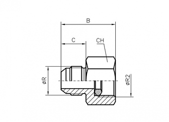 TN103-JIC 9/16"-BSP1/2"