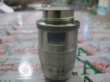 Дроссель цилиндрического типа с обратным клапаном VRU-G3/8" (К)