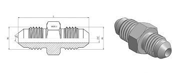 Male JIC 7/16"-7/8"