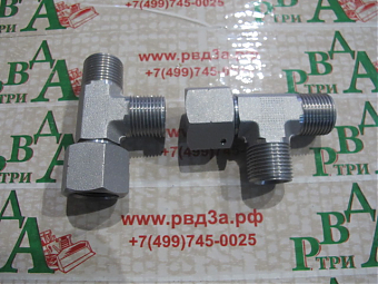 Тройник BSP 5/8" (Ш-Ш-Г) ZnNi (K)