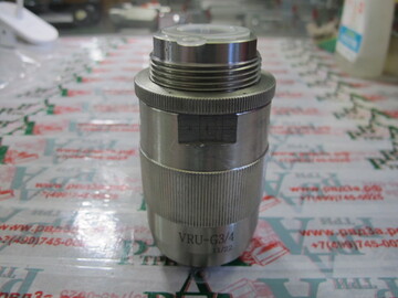 Дроссель цилиндрического типа с обратным клапаном VRU-G3/4" (К)