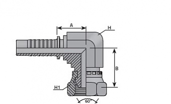 BSP 3/8"-19/90-05 DN8 (V) compact