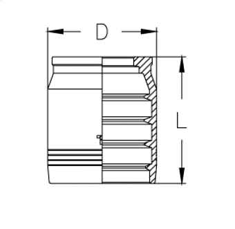 4SH/4SP/R13/R15-16 CS DN25 (БЕЗ ЗАЧИСТКИ)
